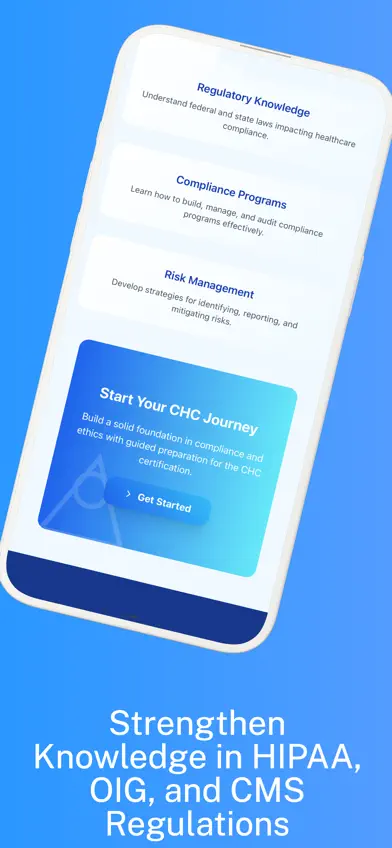 CHC Prep:Healthcare Compliance screenshot 2