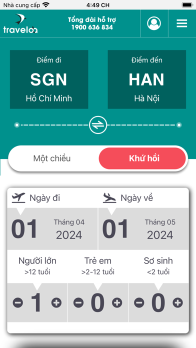 Mua Vé Máy Bay Giá Rẻ Online Screenshot
