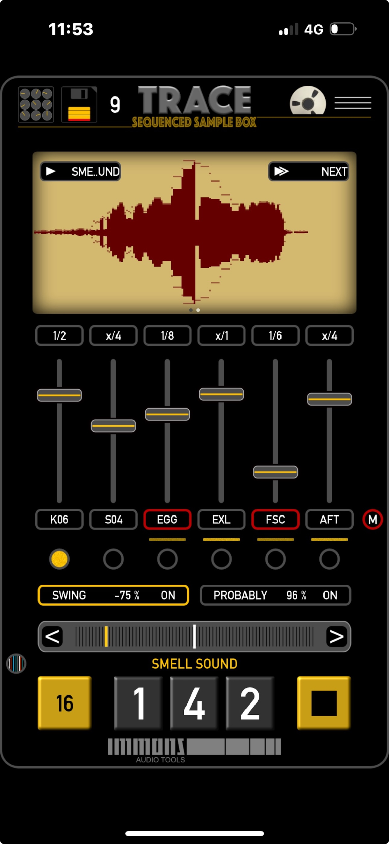 Trace Sequenced Sample Box