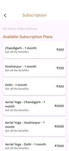Divine Soul Yoga App screenshot