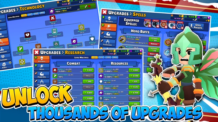 Idle Hero TD Tower Defense RPG