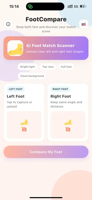 FOOT COMPARE screenshot 3