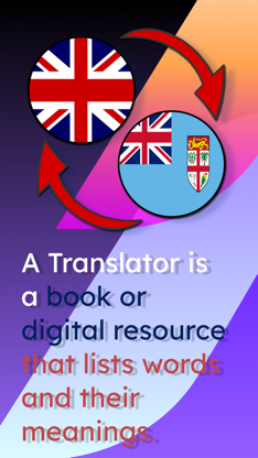 English Fijian Translator screenshot 1