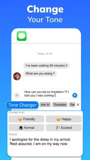 AI Keyboard Extension: TypeBot screenshot 4