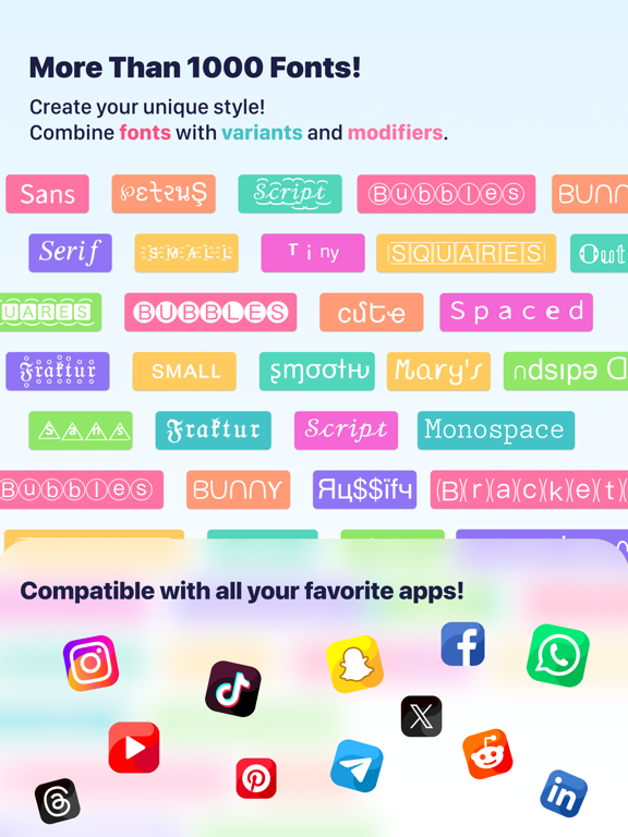 Screenshot #4 pour CopyCut: Clipboard & Fonts