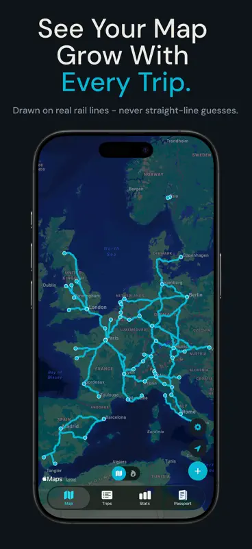 TrainAtlas: Bahnreise-Tracker screenshot 1 of 6