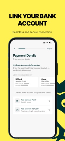 Crebit: Fast Global Payments screenshot