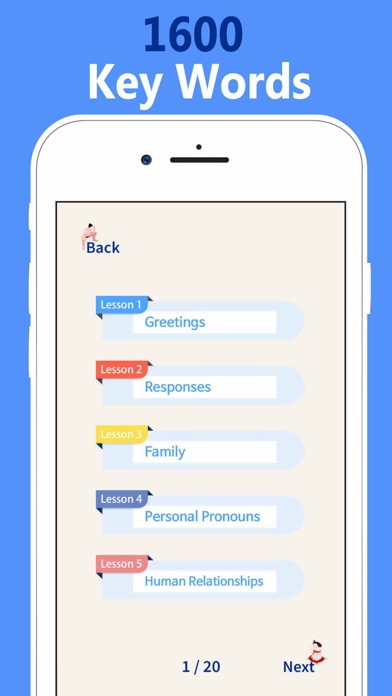 Japanese Vocabulary Words Screenshot