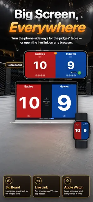 MMA Score · Round Tracker screenshot 2