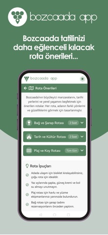Bozcaada App screenshot