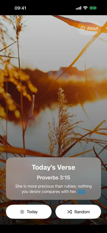 A Bible Verse Each Day screenshot 1 of 3