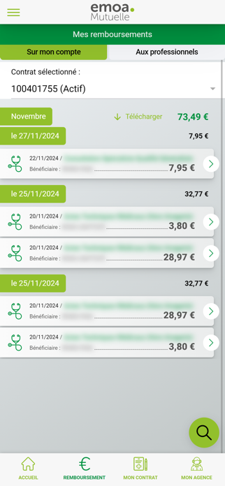 EMOA Mutuelle Screenshot 4 of 11