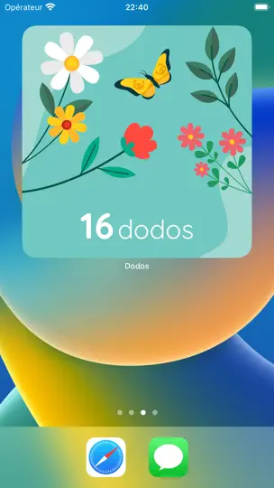 Capture d'écran de Dodos - Compte à Rebours sur iPhone 1