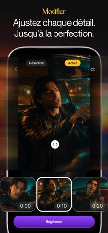 Clips musicaux par IA : Yuna iPhone screenshot 5