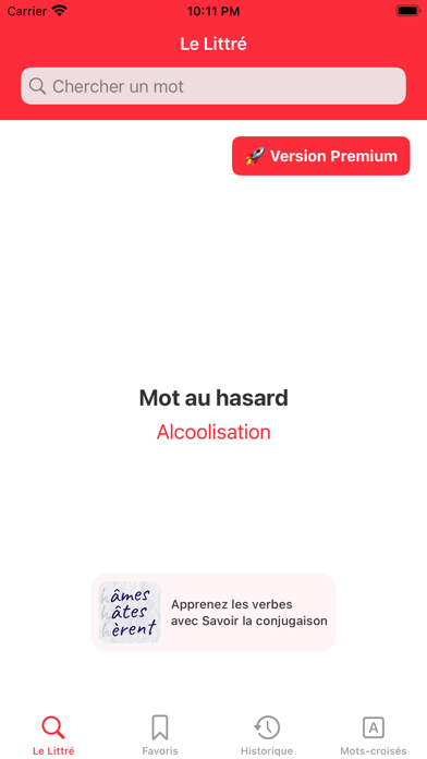 French Dictionary Le Littré Screenshot