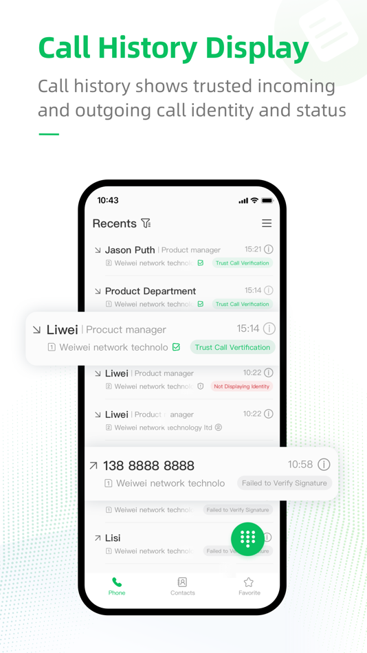 #4. Trust Call CrossBorder (iOS) Podle: VVTECH Shenzhen Co., Ltd.