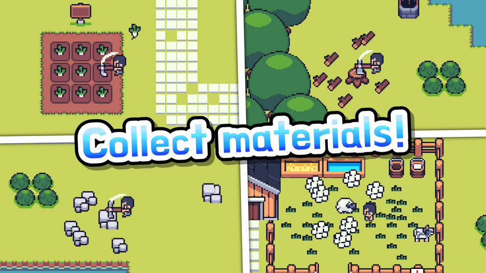 #2. Mini Mini Farm (iOS) 由: CoffeeBreak Inc.