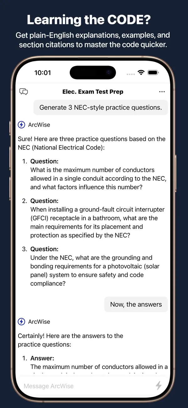 #4. ArcWise Electrical Assistant (iOS) Ved: Bryan Neel