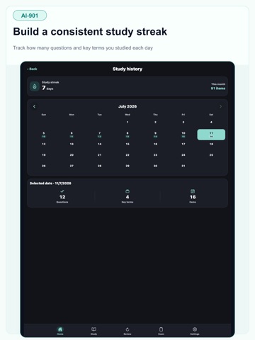 Azure AI-901 AI Fundamentals iPad screenshot