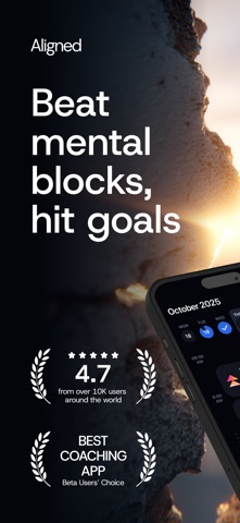 Aligned: AI Coach & Planner screenshot