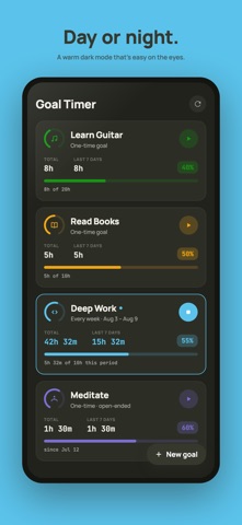 Goal Timer: Time Track Goals Screenshot 7 of 7