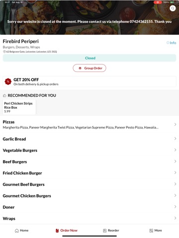 Firebird Periperi iPad screenshot