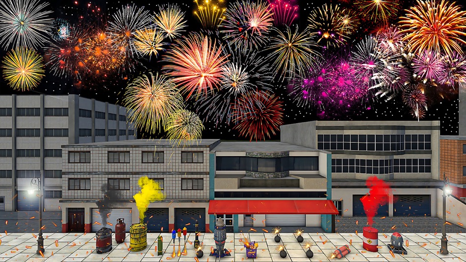 #3. Firework Games Fire Cracker 3D (iOS) Podle: Muhammad Umer Muhammad Nasir