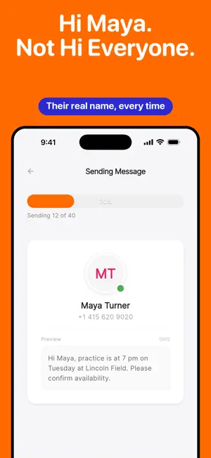 TurboTally: Mass Text Message screenshot 2