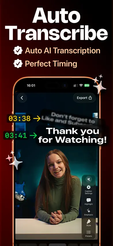 Recap – AI Captions for Videos screenshot 5