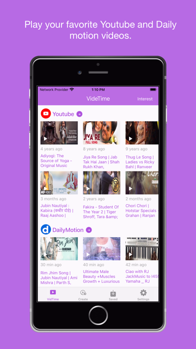 Screenshot #1 pour Vidtime: Video Editor, Music