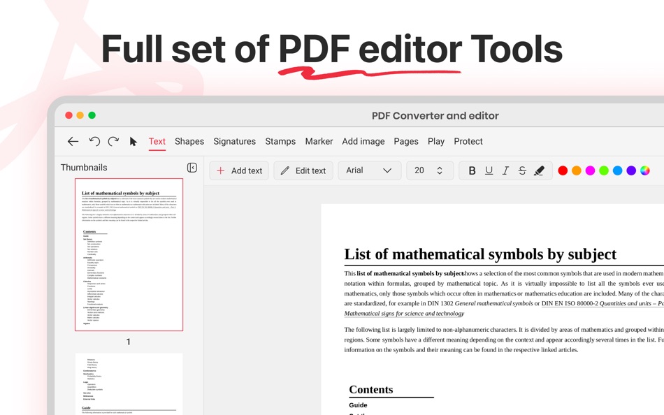 #3. PDF Viewer, Converter & Editor (macOS) By: Muhammad Farooq