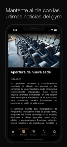 Fire Zone Gym iPhone screenshot