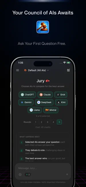 Jury — Your AI Debate Ring screenshot 3