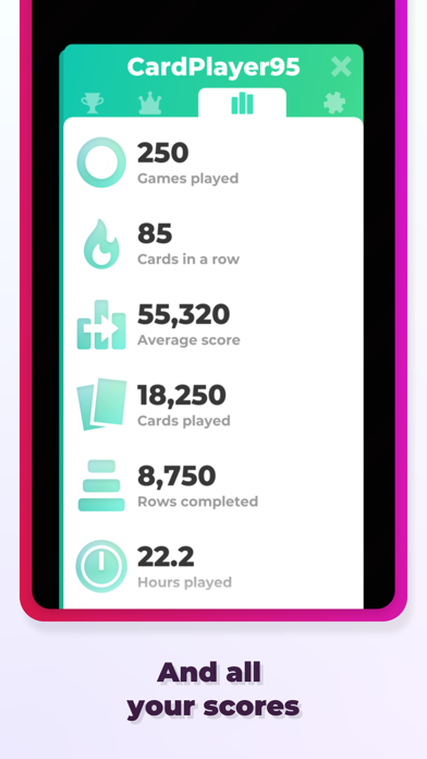 Cards Infinity Music+Solitaire Screenshot