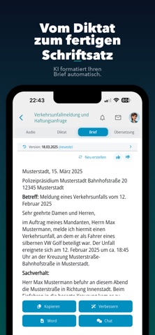 Kanzleihelfer.AI screenshot