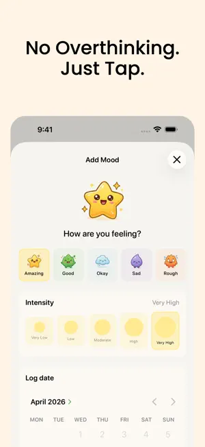 Moodstash - Mood Tracker screenshot 2