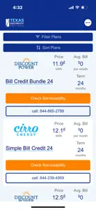 Texas Electricity Ratings screenshot #1 for iPhone