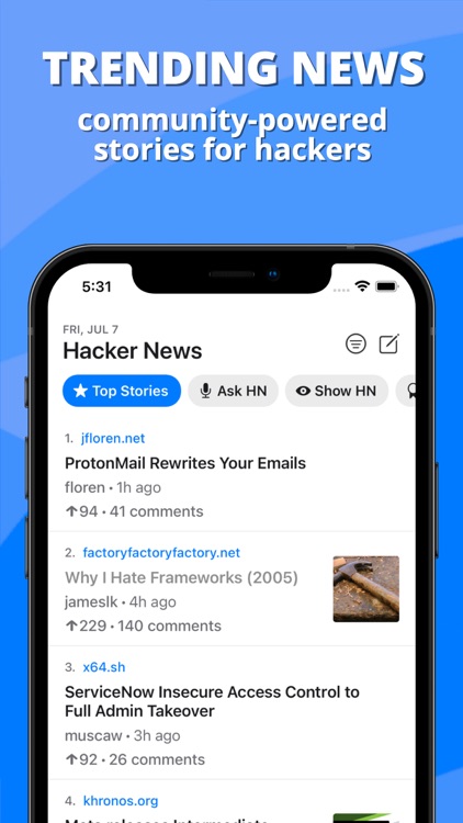 Octal for Hacker News