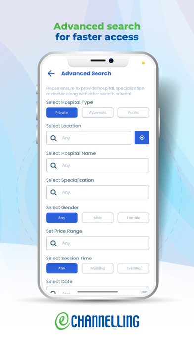 eChannelling Screenshot