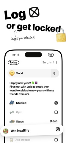 Log or Lock: Daily Journal screenshot