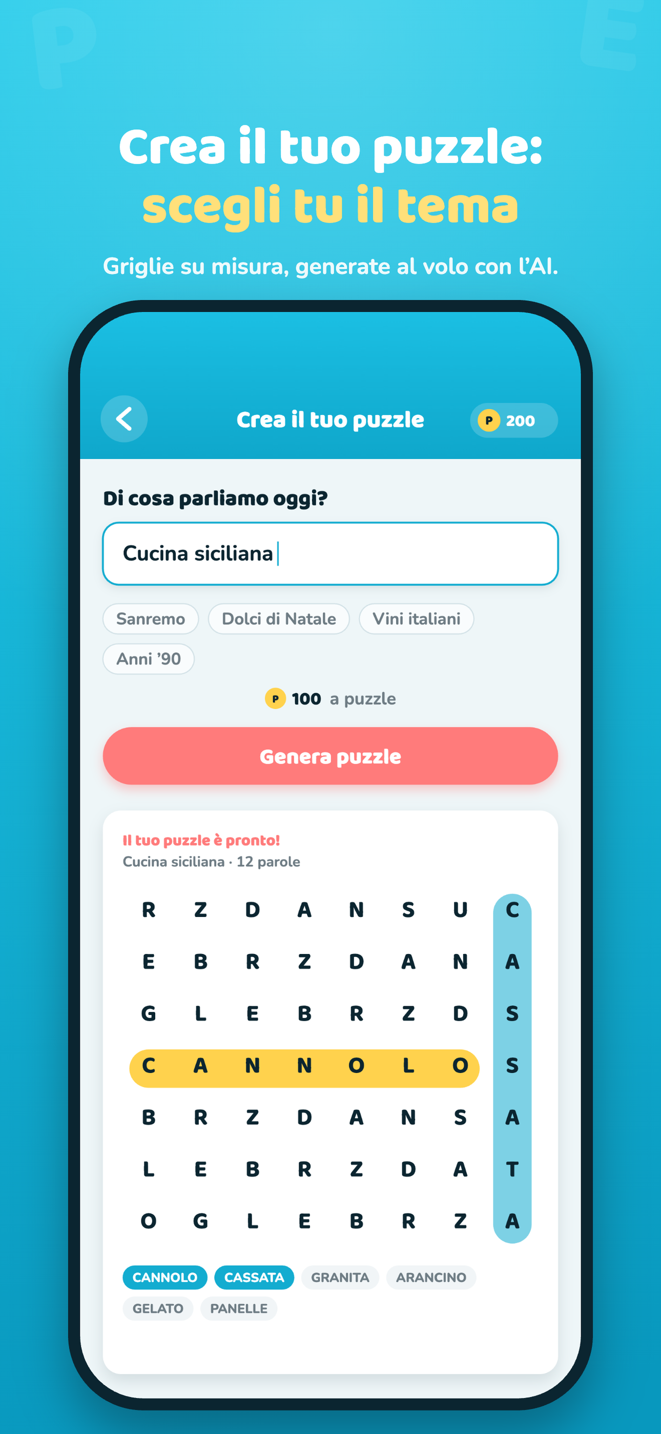 Parole Intrecciate CruciPuzzle screenshot 4