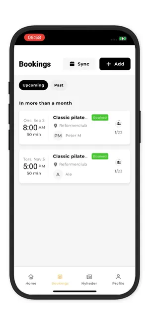 Reformerclub AS screenshot 4
