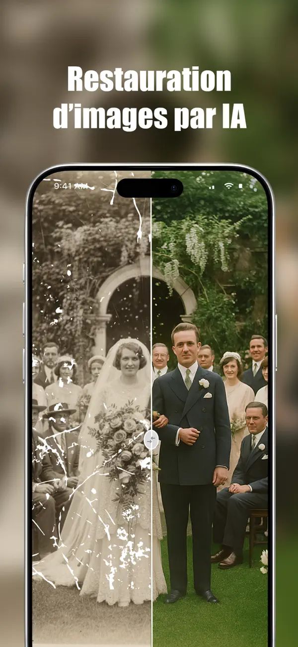 Screenshot #2 pour Restore AI : Réparation photos