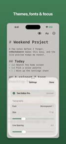Text Editor screenshot