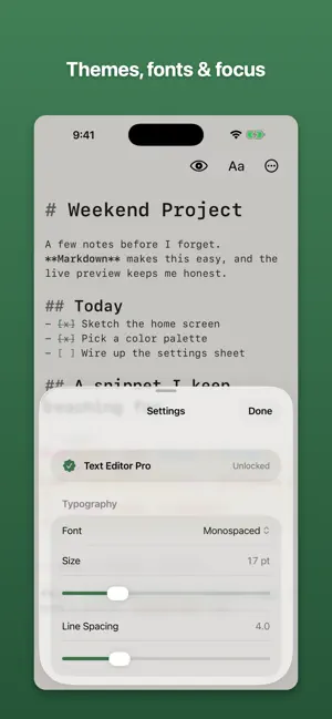 Text Editor screenshot 4
