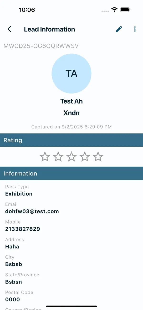 Screenshot #2 pour Exhibition Leads