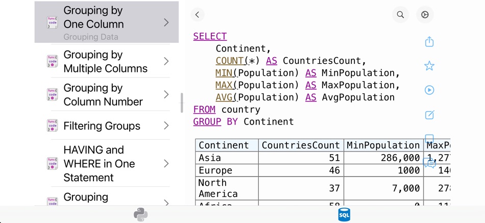 #8. Python Recipes: Code & SQL (iOS) Af: Fedor Obraztsov