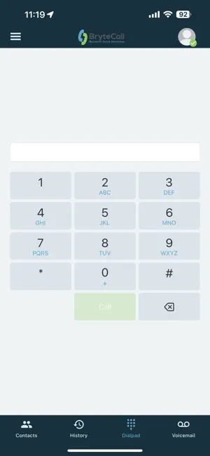 BryteCall Mobile screenshot 2