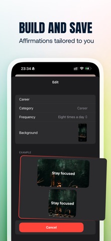 Grace – Daily Affirmations iPhone screenshot