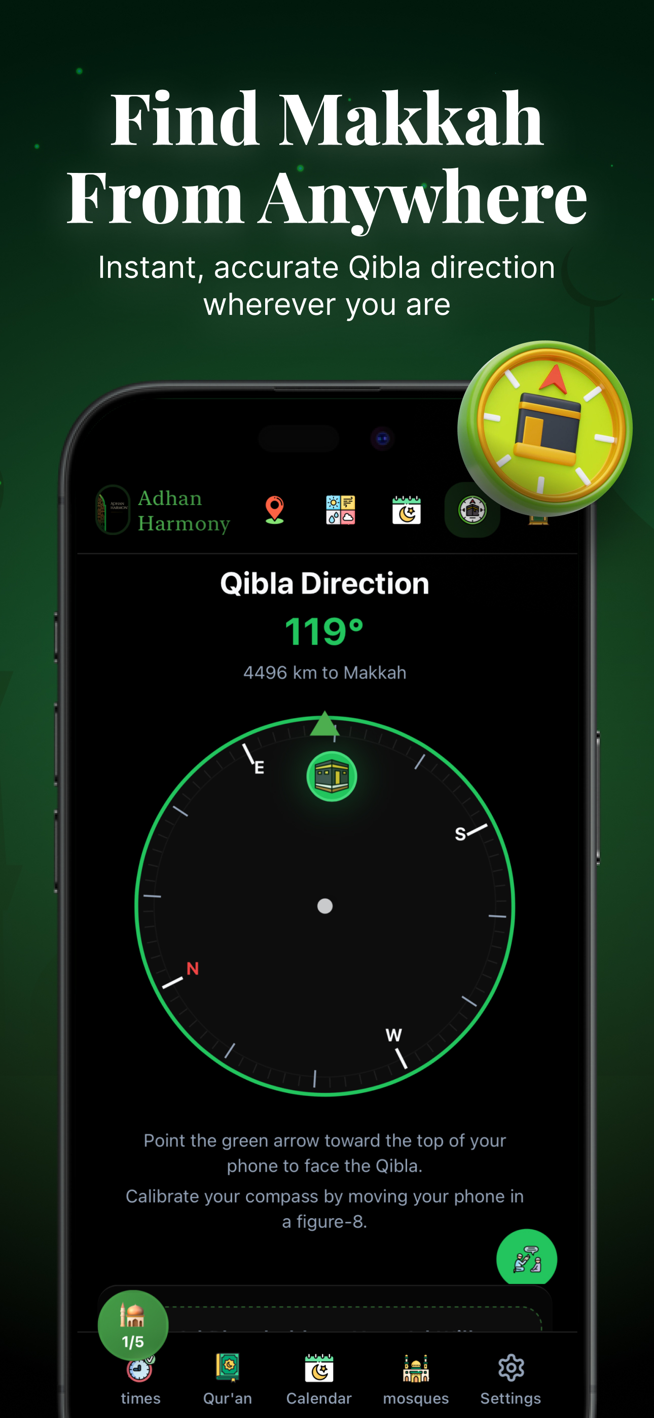 Adhan Harmony: Prayer Times